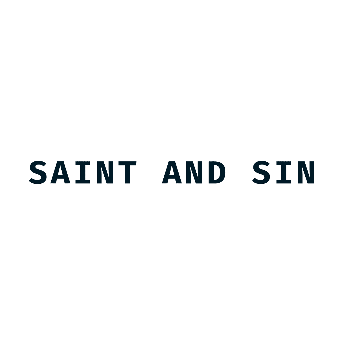 Saint and Sin